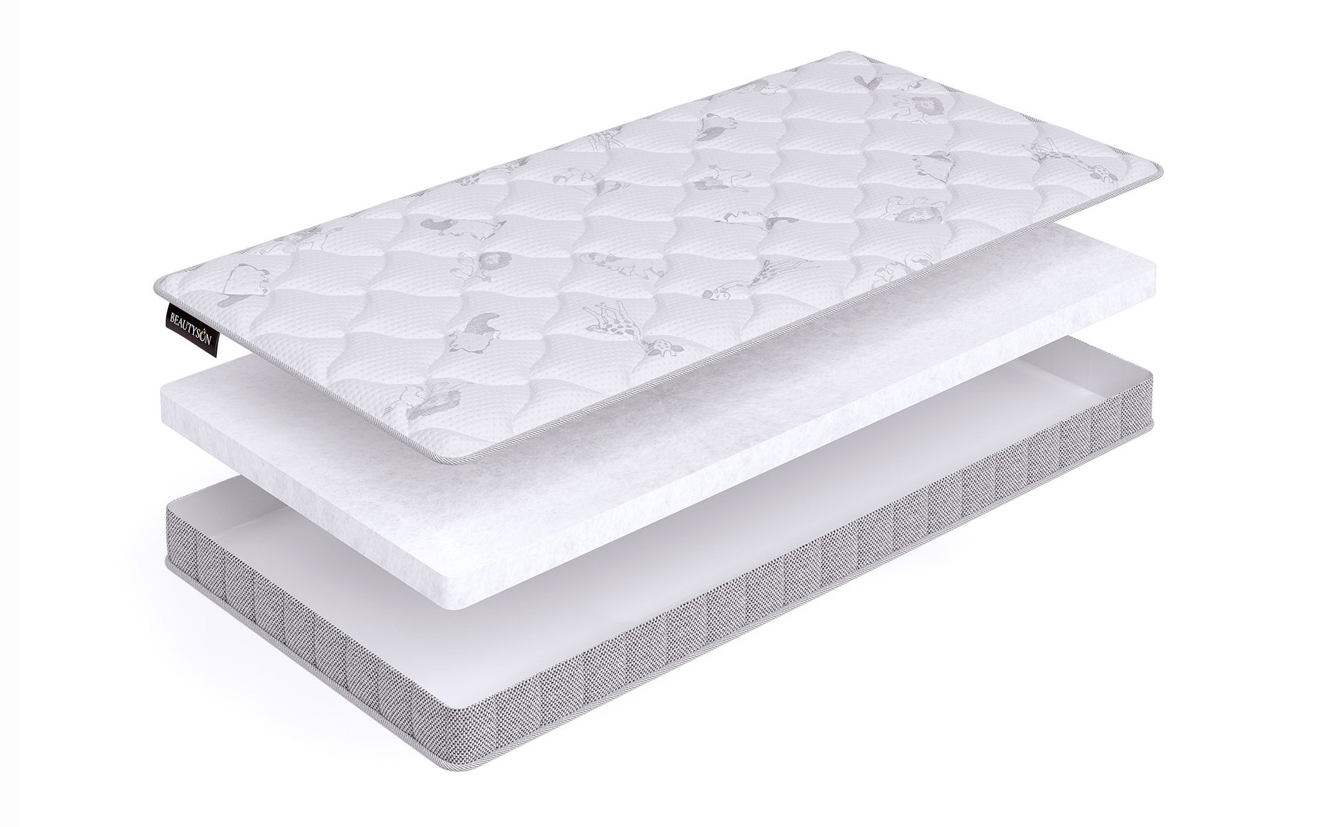 детский матрас Beautyson Baby Fiber 6 LUX 1 Beautyson Baby Fiber 6 LUX